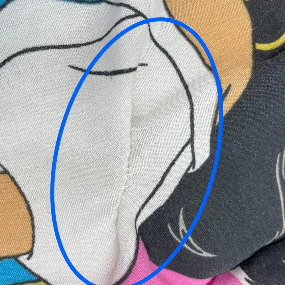 Vintage Disney‎ Hunchback Of Notre Dame Comforter FLAWS Esmeralda Quasimodo 90s